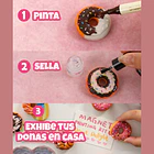 KIT CREATIVO PARA PINTAR IMANES - DONUT DELIGHT 3