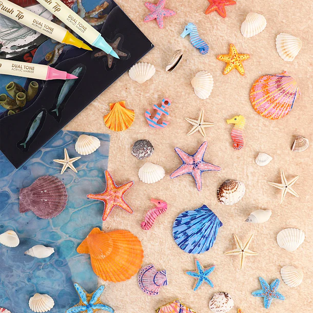 KIT CREATIVO PARA PINTAR IMANES - BAYSIDE BREEZE 6