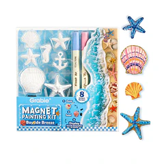 KIT CREATIVO PARA PINTAR IMANES - BAYSIDE BREEZE