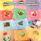 KIT DE MINI TARJETAS DE ARTE CON DIAMANTES - FRESH PICKINGS 7