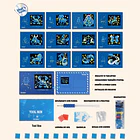 KIT DE MINI TARJETAS DE ARTE CON DIAMANTES - ZODIAC GLOW 3