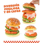SQUISHY ANTIESTRÉS GRABIE – HAMBURGUESA TERIYAKI 5