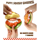 SQUISHY ANTIESTRÉS GRABIE – HAMBURGUESA TERIYAKI 3
