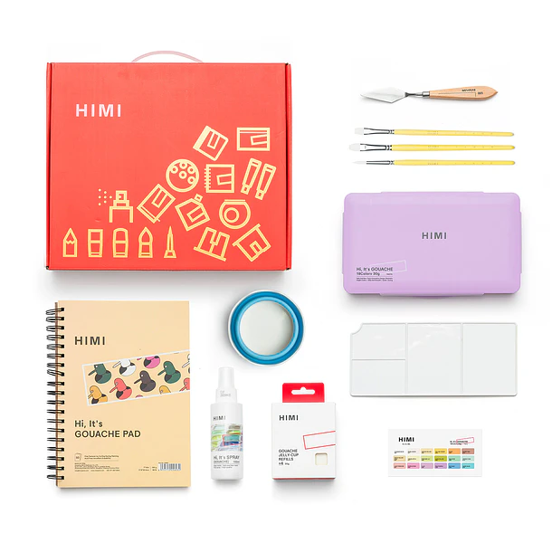 HIMI JELLY CUP GOUACHE PAINT KIT (31 PCS) 1