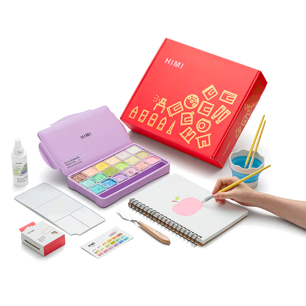 HIMI JELLY CUP GOUACHE PAINT KIT (31 PCS) 2