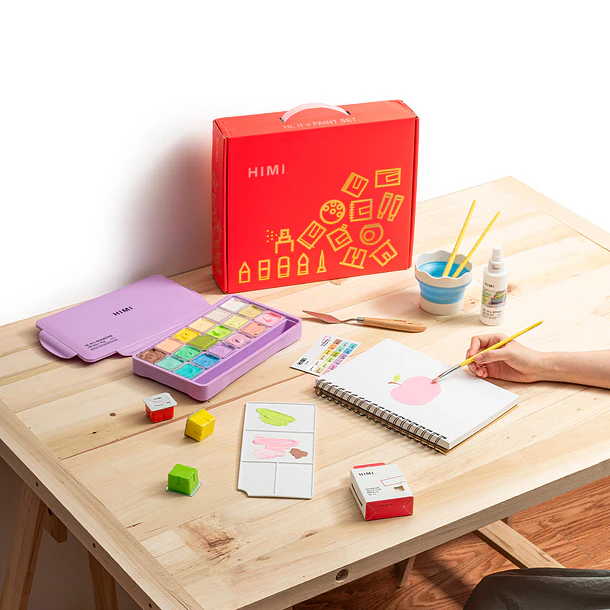 HIMI JELLY CUP GOUACHE PAINT KIT (31 PCS) 6