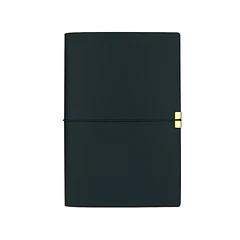CUADERNO A5 WETLOTE JORNEY BLACK TAPA BLANDA PAPEL LISO 70 G/M 4 CUADERNILLO DE 48 HOJAS C/U