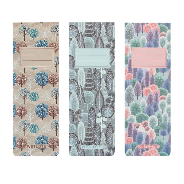 PACK DE 6 CUADERNO WETLOTE SELVA 3 COLORES TAPA BLANDA PAPEL CON LINEAS 80 G/M DE 50 HOJAS C/U 1