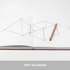 CUADERNO DE BOCETOS WETLOTE A5 RED CON TAPA DURA PAPEL DE 100 G/M Y 98 HOJAS 142X210MM 3