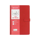 CUADERNO DE BOCETOS WETLOTE A5 RED CON TAPA DURA PAPEL DE 100 G/M Y 98 HOJAS 142X210MM 1