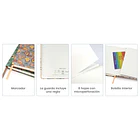 CUADERNO A5 WETLOTE DE TAPA DURA VERANO PAPEL CON LINEAS 80 G/M 142X210MM 106 HOJAS 3