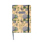 CUADERNO A5 WETLOTE DE TAPA DURA FLORES PAPEL CON LINEAS 80 G/M 142X210MM 106 HOJAS 4