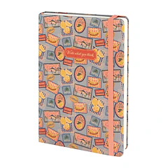 CUADERNO A5 WETLOTE DE TAPA DURA VERANO PAPEL LISO 80 G/M 142X210MM 106 HOJAS