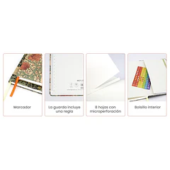 CUADERNO WETLOTE DE TAPA DURA CON CIERRE ELÁSTICO AMARILLO PAPEL LISO DE 80 G/M 106 HOJAS 142X210MM
