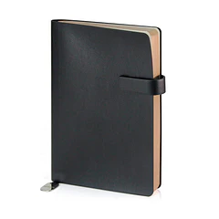 BOX WETLOTE DE LIBRETA A5 FLEXIBLE BLACK TAPA BLANDA PAPEL CON LINEAS 80 G/M DE 106 HOJAS