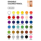 MIYA LÁPIZ DE COLOR BORRABLE 36 COLORES 4