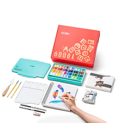 HIMI TWIN CUP GOUACHE PAINT KIT (60 PCS)