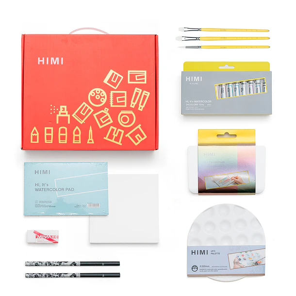 HIMI WATERCOLOR PAINT KIT (11 PCS) 1