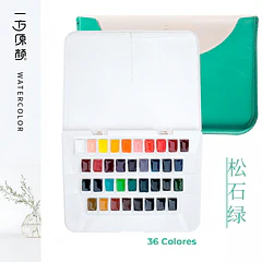 SET ACUARELA ORIGINAL PREMIER 36 COLORES (PIEZA MEDIUM)