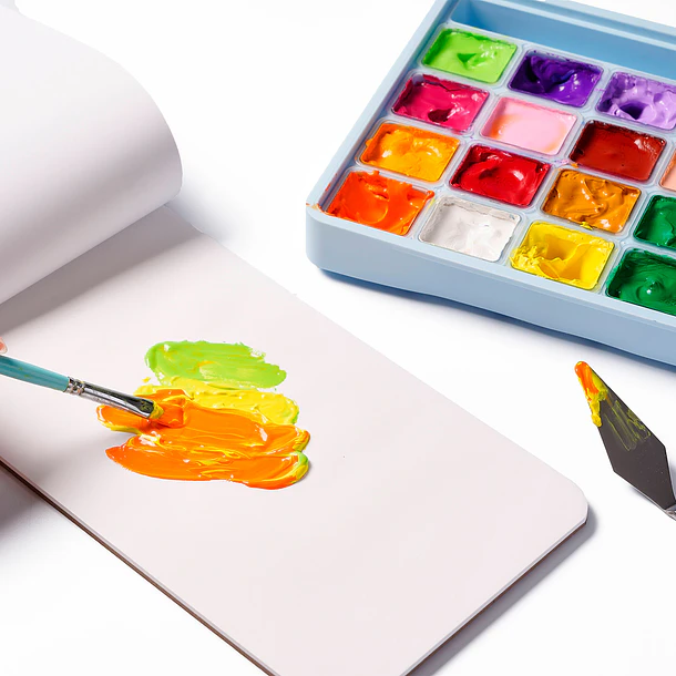 HIMI PALETA PAPEL DESECHABLE 25,5 X 14,5 CM 30H DE ESCRITORIO 6