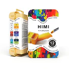 SET DE GOUACHE HIMI SUPER VIBRANT 12 COLORES 12G 1