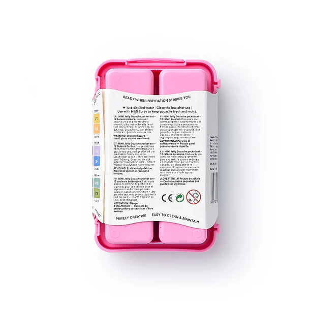 SET DE GOUACHE HIMI FRESH BOTANIC 12 COLORES 12G 5