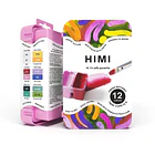 SET DE GOUACHE HIMI FRESH BOTANIC 12 COLORES 12G 1