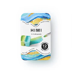 SET DE GOUACHE HIMI SUNNY SEASIDE 12 COLORES 12G