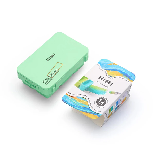 SET DE GOUACHE HIMI SUNNY SEASIDE 12 COLORES 12G 5