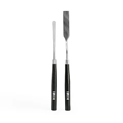 SET DE 2 ESPÁTULAS HIMI PARA PINTAR 1 PUNTA PLANA ANCHA + 1 PUNTA AGUDA
