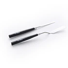 SET DE 2 ESPÁTULAS HIMI PARA PINTAR 1 PUNTA PLANA ANCHA + 1 PUNTA AGUDA 2