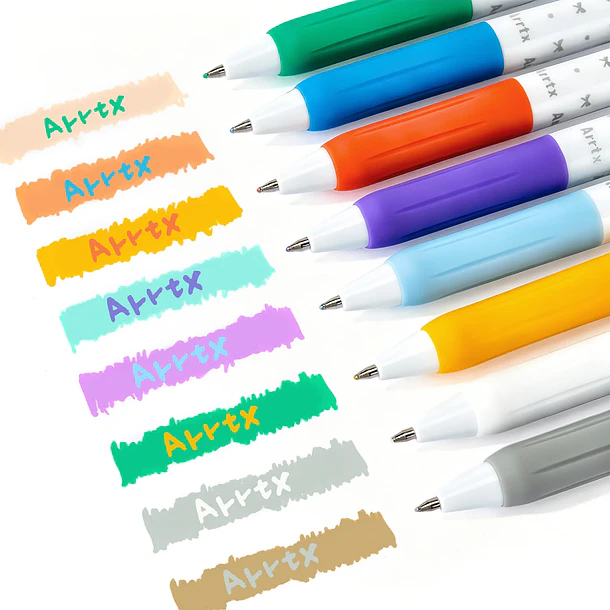 ARRTX SET DE 24 BOLÍGRAFO DE GEL ACRÍLICO 4