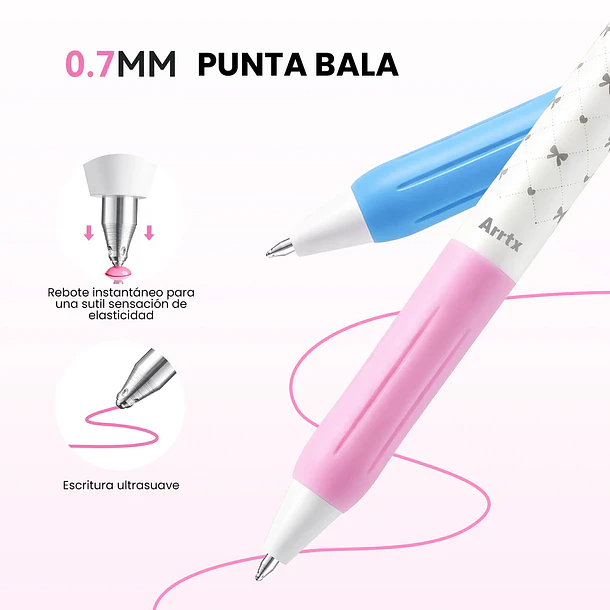 ARRTX SET DE 24 BOLÍGRAFO DE GEL ACRÍLICO 2