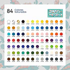 ARRTX 84 LÁPICES DE COLORES 2