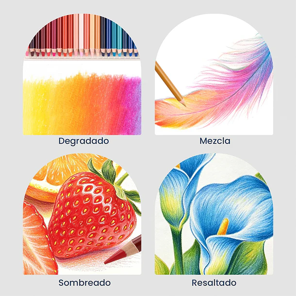 ARRTX 84 LÁPICES DE COLORES 4