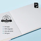 ARRTX CUADERNO DE BOCETOS PARA ACUARELA 24 PAGINAS 300 GRS 13.97 x 13.97 CM 2