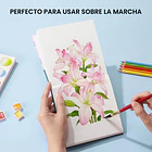 ARRTX CUADERNO DE BOCETOS PARA ACUARELA 24 PAGINAS 300 GRS 13.97 x 13.97 CM 4