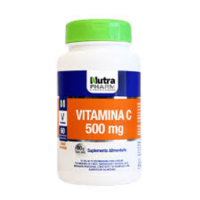 Vitamina C 500 Mg Nutrapharm (sistema Inmunologico)