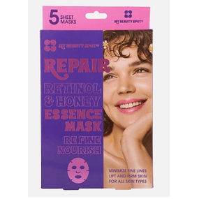 Set x5 Mascarillas Faciales Retinol