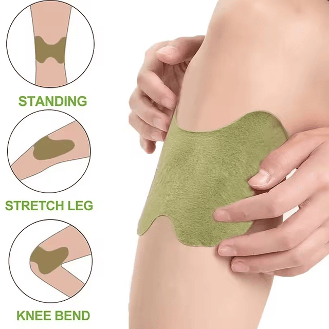 Parches para Alivio del Dolor de Rodilla – Pack 12 Unidades