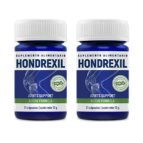 Pack 2 Hondrexil 21 cápsulas – Doble apoyo para articulaciones