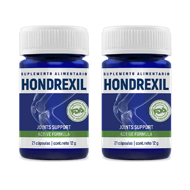 Pack 2 Hondrexil 21 cápsulas – Doble apoyo para articulaciones