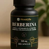 Berberina 500mg con Canela y Cromo 100 Cápsulas
