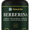 Berberina 500mg con Canela y Cromo 100 Cápsulas