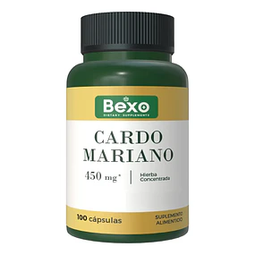 Cardo Mariano 450 mg 100 Cápsulas Bexo