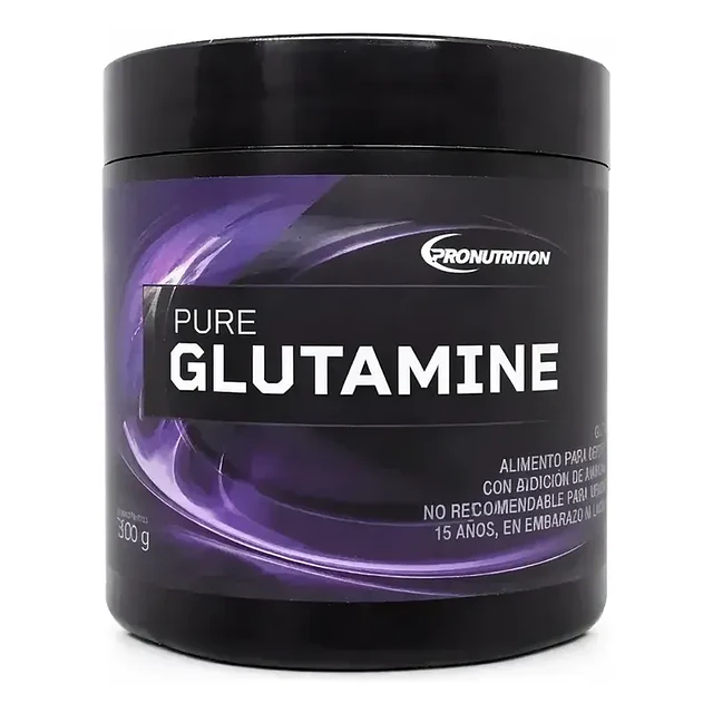 Pure Glutamine L-Glutamina en Polvo 300 g Pronutrition