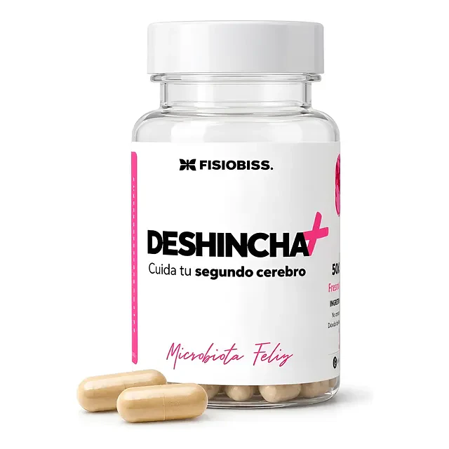 Deshincha+ Probióticos y Prebióticos 60 Cápsulas | Fisiobiss