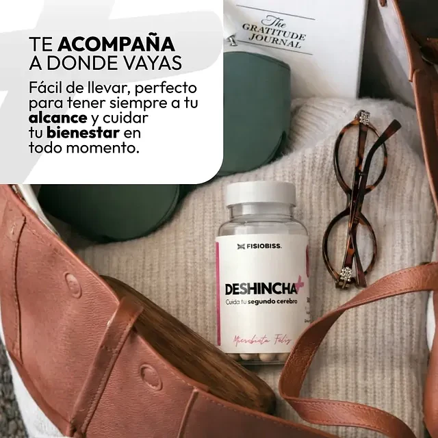 Deshincha+ Probióticos y Prebióticos 60 Cápsulas | Fisiobiss