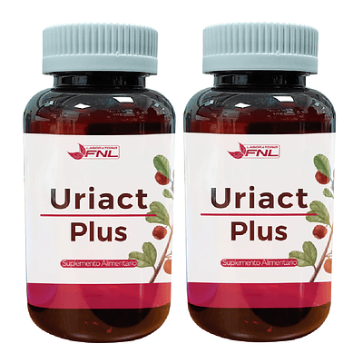 Uriact Plus Fnl 2 Frascos 180 Capsulas 2x90 Caps. Sist Urinario