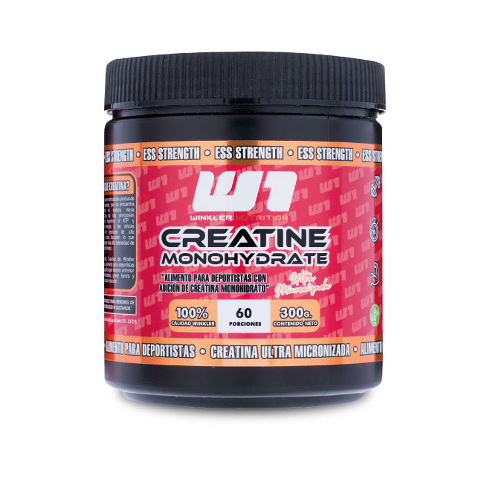 Creatina Monohidrato Ultra Micro 300 Gr 60 Servicios. Winkler